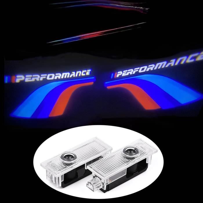 2 Pièces Voiture Logo Porte Bienvenue Lumière PROJECTEUR LED Lampe Laser pour BMW E90 E91 E92 E93 GT E60 E61 F10 2 PCS -QX10259