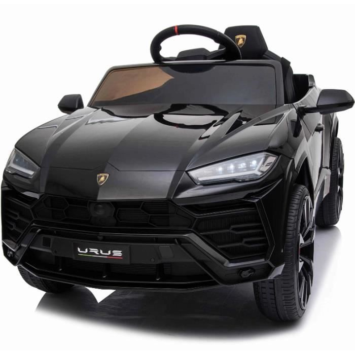 VUS électrique pour enfants Lamborghini Urus 12V sous licence - noir