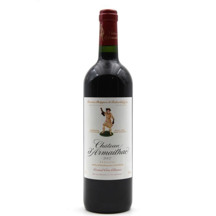 CHÂTEAU D'ARMAILHAC 2007 Rouge 75cl AOC Pauillac