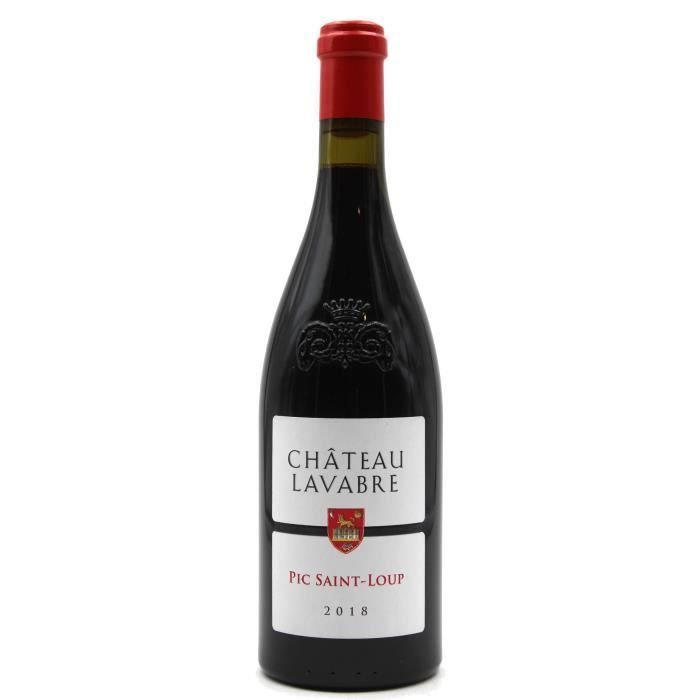 Château Lavabre 2018 Pic Saint-Loup - vin rouge - 75cl - Languedoc