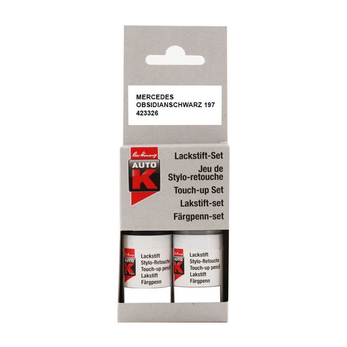 197 OBSIDIAN SCHWARZ (Stylo retouche 9 ml Ver...