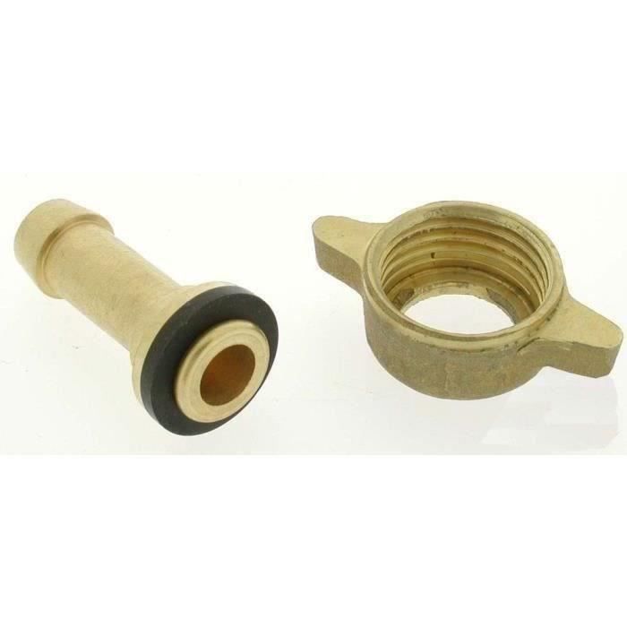 Raccord droit pour tuyau Ø: 10mm avec écrou fileté G1/2"