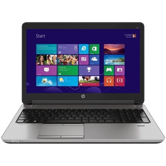 HP ProBook 650-G1 - Intel Core i5 - 8 Go - HDD 500