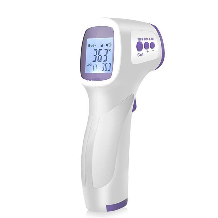 INN® Thermomètre infrarouge sans contact corps humain, thermomètre frontal, thermomètre sans contact, thermomètre infrarouge sans co
