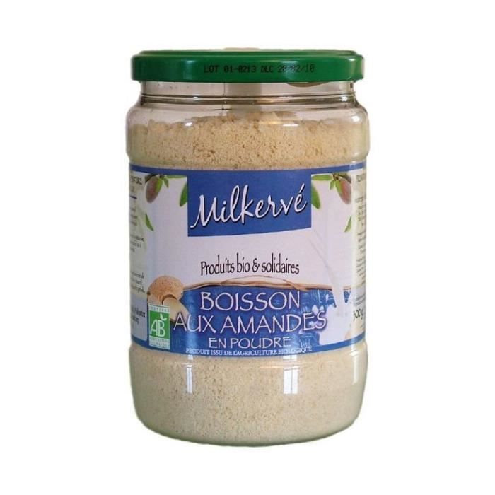 Jean Hervé - Milkerve poudre boisson aux amandes 300gr