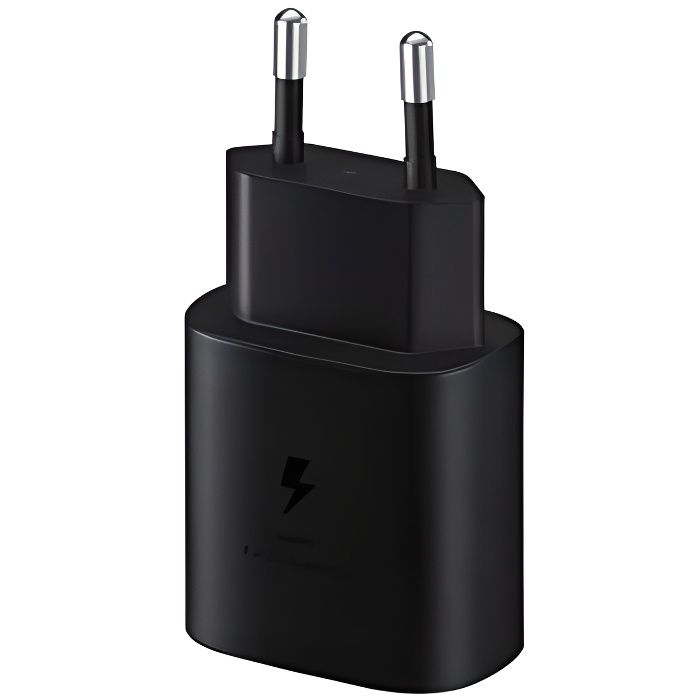 Samsung Chargeur Secteur Ultra Rapide 25W Noir