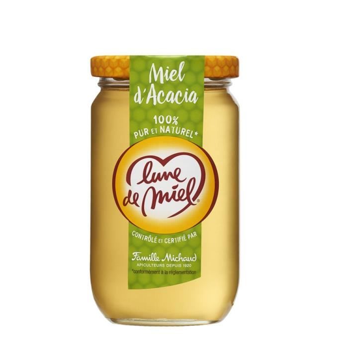 LUNE DE MIEL Miel d'acacia - 375 g