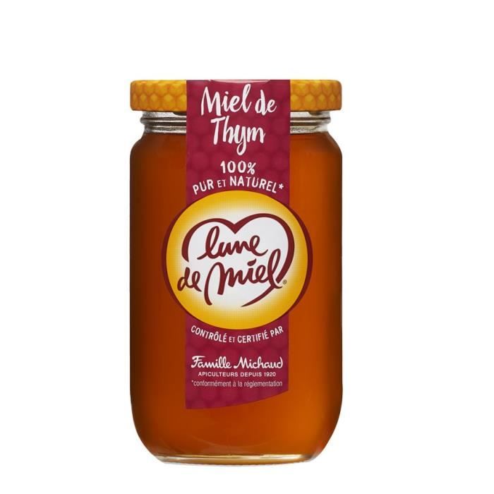 LUNE DE MIEL Miel de thym - 375 g