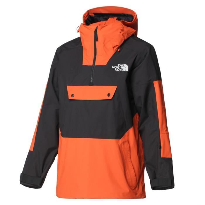 THE NORTH FACE Veste de ski SILVANI - Homme - Noir/Orange