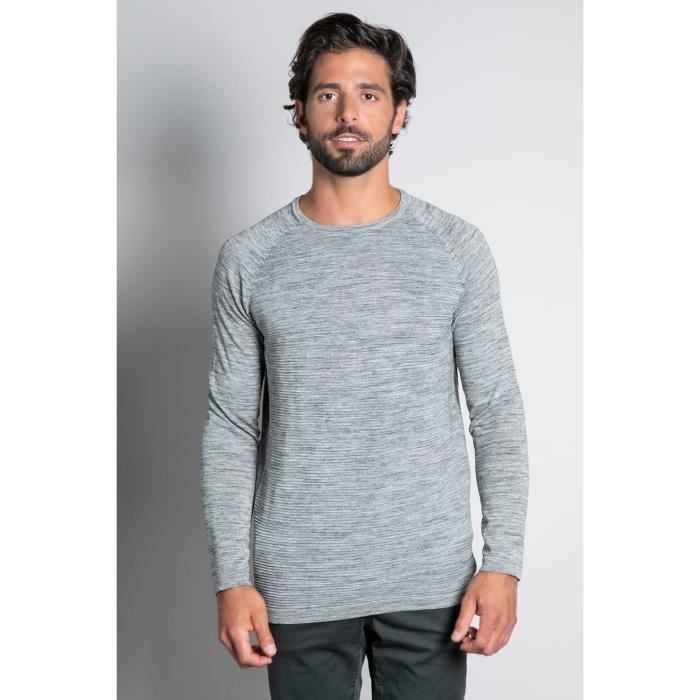DEELUXE Pull uni col rond MITCHELL Grey