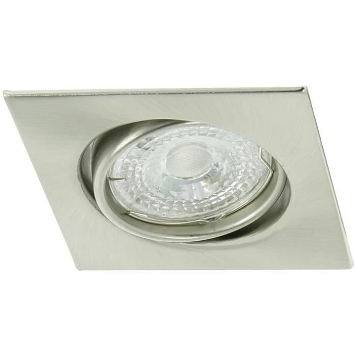 PROLIGHT - Led spot à encastrer GU10 3x3W carré
