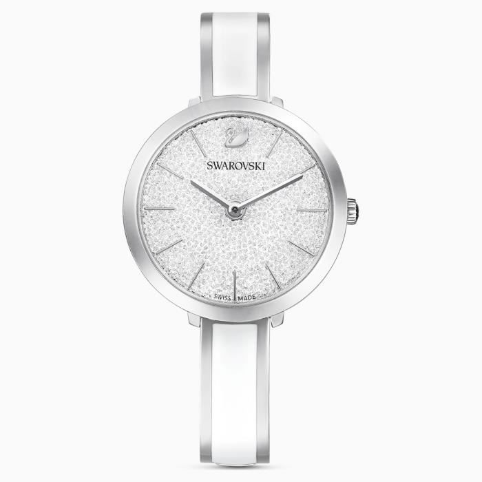 Bracelet acier femme - SWAROVSKI - Montre Swarovski Crystalline Delight Blanche