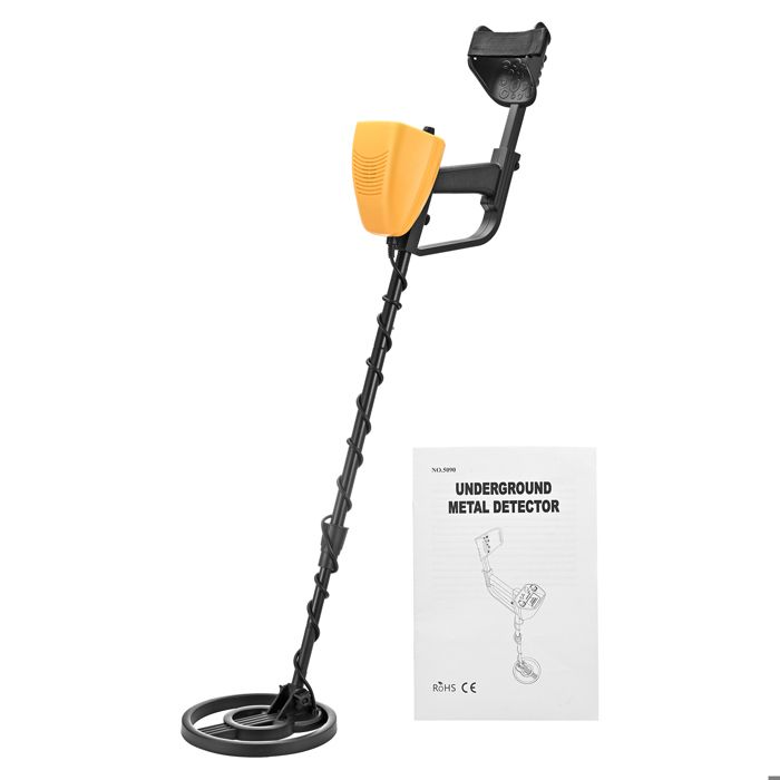 Détecteur De Métaux GJCrafts MD-5090 - Bobine étanche - 2 Modes - Pour Débutants Et Enfants