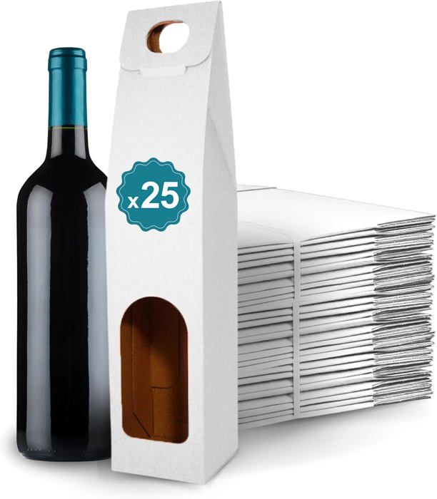 Jiajidée - boîte en cuir pour 2 bouteilles, avec poignée supérieure et 4 pièces, accessoire de vin, coffret cadeau, style cuir PU, Double bouteille, paquet de boîtes à vin Jiajidée - boîte en cuir pour 2 bouteilles, avec poignée supérieure et 4 pièces, accessoire de vin, coffret cadeau, style cuir PU, Double bouteille, paquet de boîtes à vin