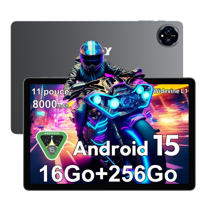 DOOGEE Tablette Tactile 10.1 Pouces, T10 Android 12 Octa-Core 15Go+128Go(TF 1TB), 8300mAh 13MP DOOGEE Tablette Tactile 10.1 Pouces, T10 Android 12 Octa-Core 15Go+128Go(TF 1TB), 8300mAh 13MP
