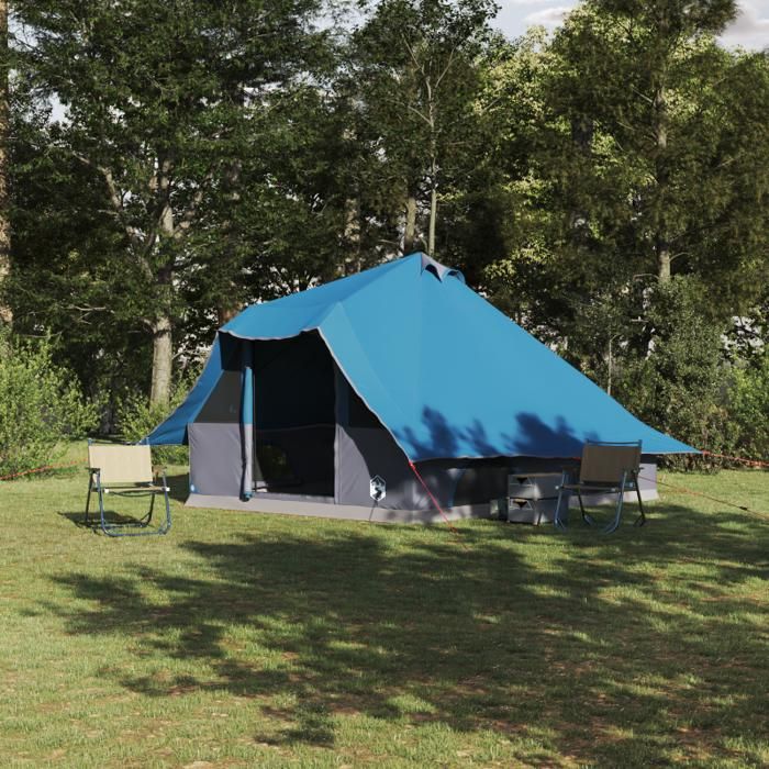 Tente - Tipi - 8 Personnes - Imperméable - 358x296x258 cm