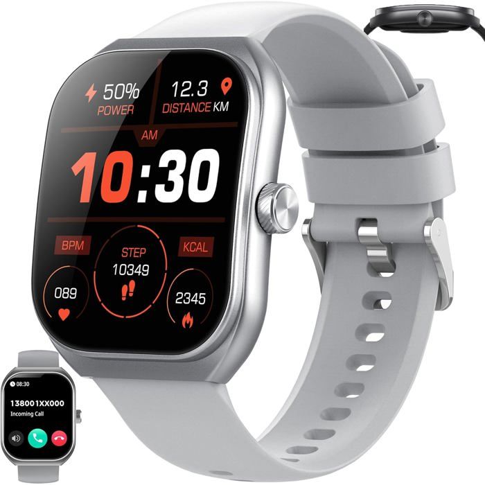 Montre Connectée - UNDERSCORE - SGDDFIT - 2 01 AMOLED - Bluetooth 5.2 - Étanche 3ATM