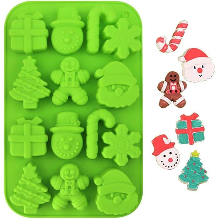 Moule En Silicone Noel