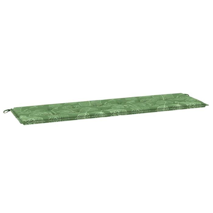 Coussin de banc de jardin - vidaXL - Vert - 180x50x4 cm - Tissu Oxford - Usage intérieur & extérieur