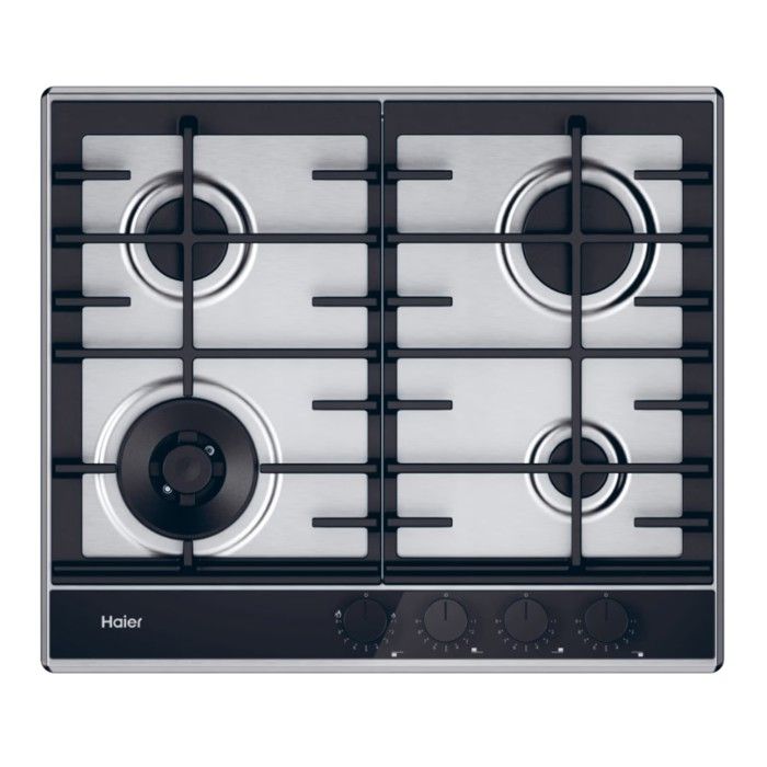 Table de Cuisson à Gaz Haier Série I Move 4 4 Zones HAHG6BF4TX - vue 3