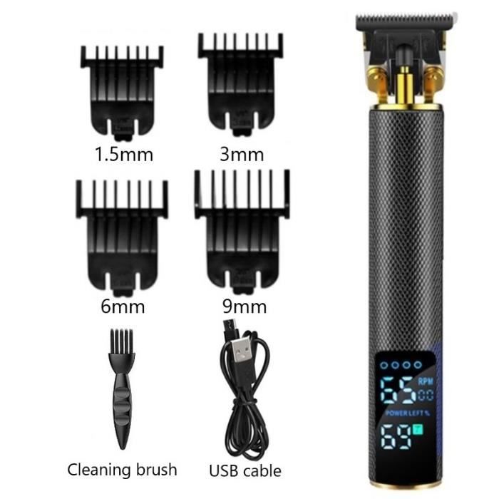 Tondeuse Cheveux Et Barbe Sans Fil Surker SK-825 - Écran LCD - Neuf Sous Blister