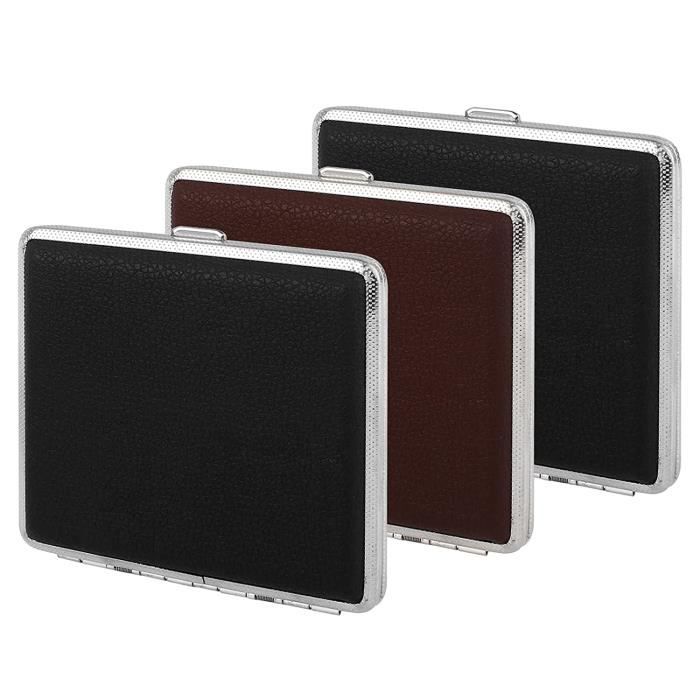AIPAIDE 3PCS Étui à Cigarettes en Métal, Porte Cigarette Metal PorteCigarettes Homme Boîte Etui