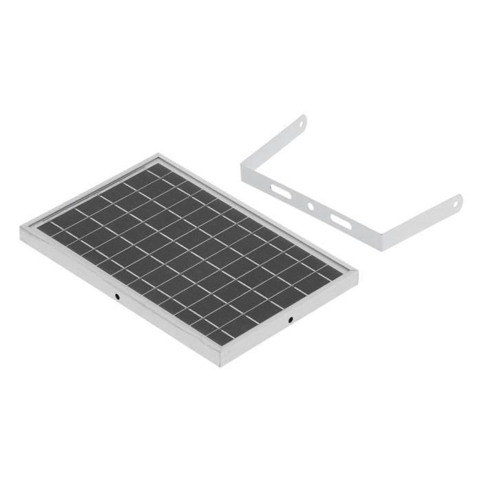 Chargeur de Panneau Solaire 1,2 W, Panneau Solaire en Silicium Polycristallin 5 V pour Banque d'alimentation de Téléphone, Batterie 3,7 V, Panneau d'alimentation d'urgence pour