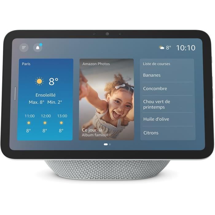 Assistant Vocal Amazon Echo Show 8 – Écran Tactile HD 8,7", Caméra 13 MP, Wi-Fi 6 - vue 3