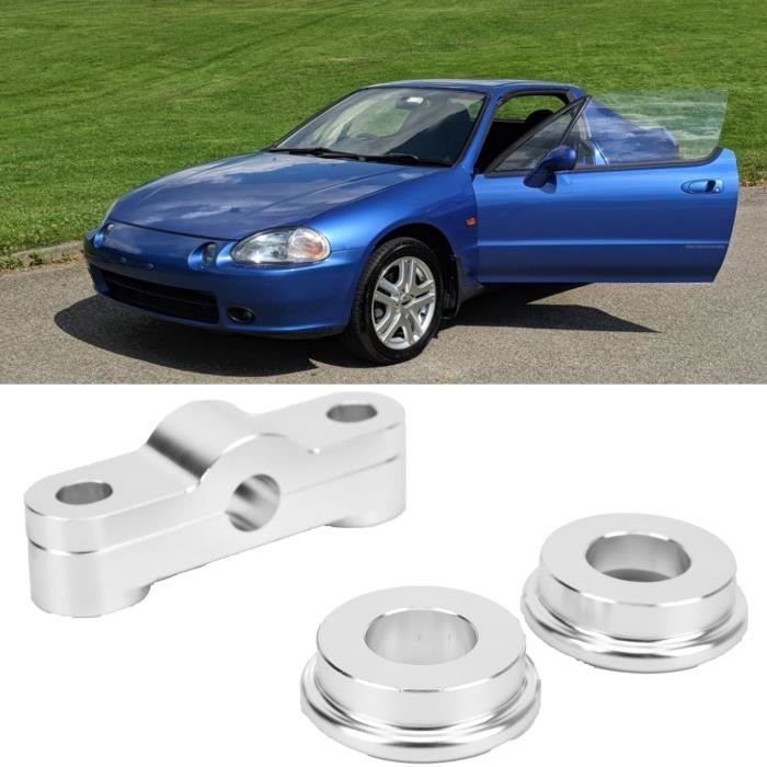 Kit De 8 Bagues De Levier De Vitesse Automatique En Aluminium Pour Honda Civic Argent 94981811