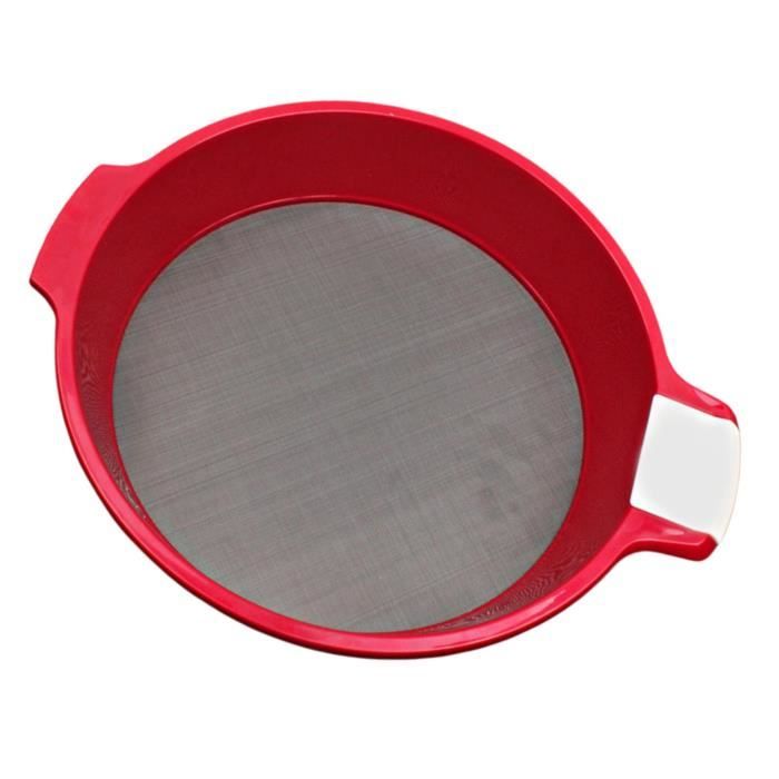 Grand Tamis Rond De 80 Mailles, Revêtement En Titane, Tamis à Farine En Acier Inoxydable Pour La Cuisson Et La Cuisine