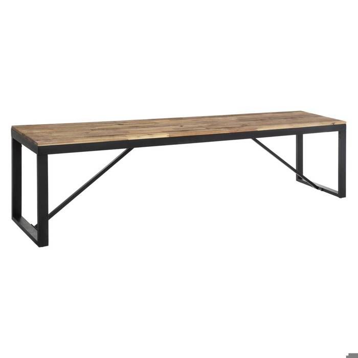 Banc Edena acacia 170x35cm - Atmosphera Créateur dintérieur Banc Edena acacia 170x35cm - Atmosphera Créateur dintérieur