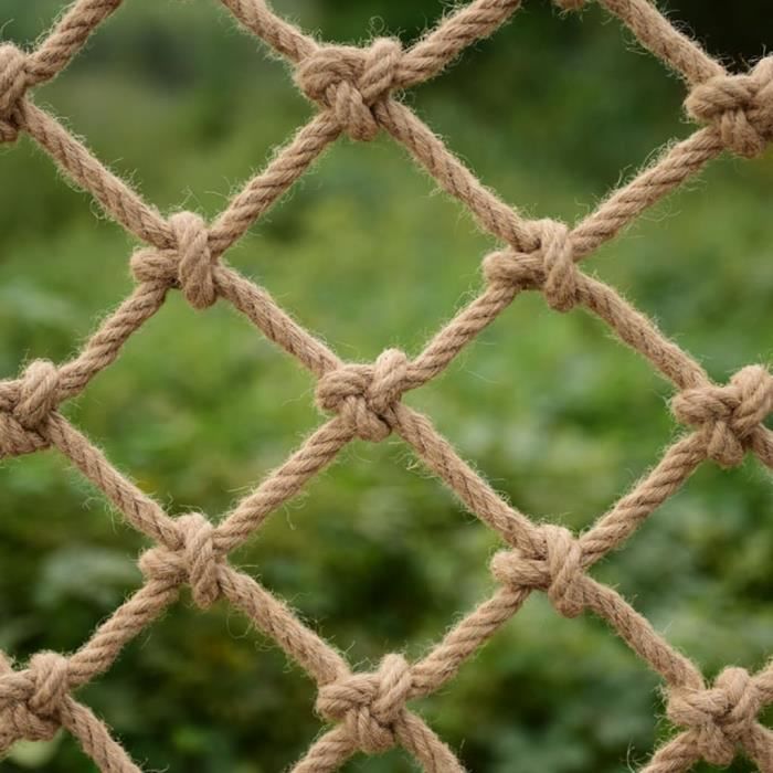 Filet De Clôture En Chanvre/Jute – Protection Pour Cabane Ou Jardin – Rouleau Neuf