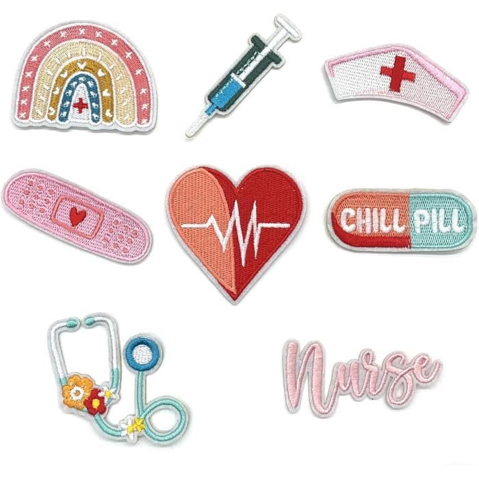 28 Patchs Thermocollants Enfants Motifs Mignons - Patchs Textiles Pour Vêtements