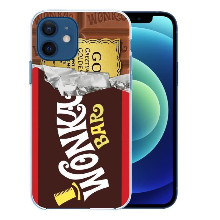 Coque iPhone for Sale avec l'œuvre « Tablette de chocolat Wonka » de  l'artiste milica3