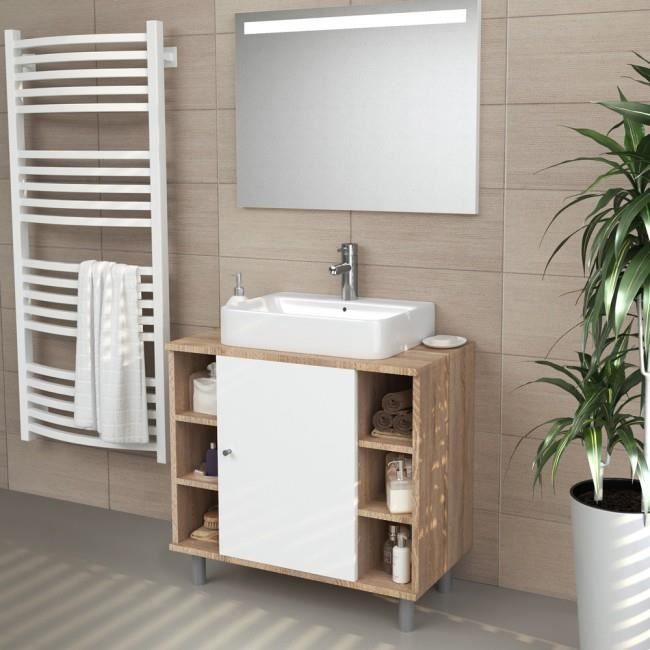 Cdiscount Meuble Sous Lavabo
 - Meuble Sous Lavabo Norvegia 60 X 54 X 32 Cm Achat Vente Meuble Vasque Plan Meuble Sous Lavabo Norvegia Cdiscount