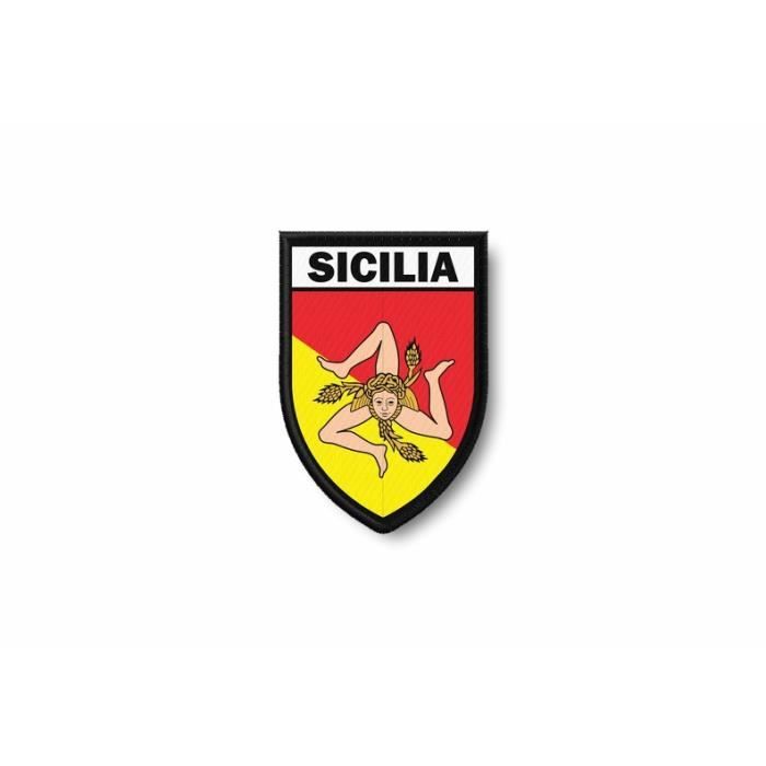 Patch Termoadesivo Ricamato Bandiera Sardegna (Sarda), Bordi Ricamati, Nuovo - Foto 6