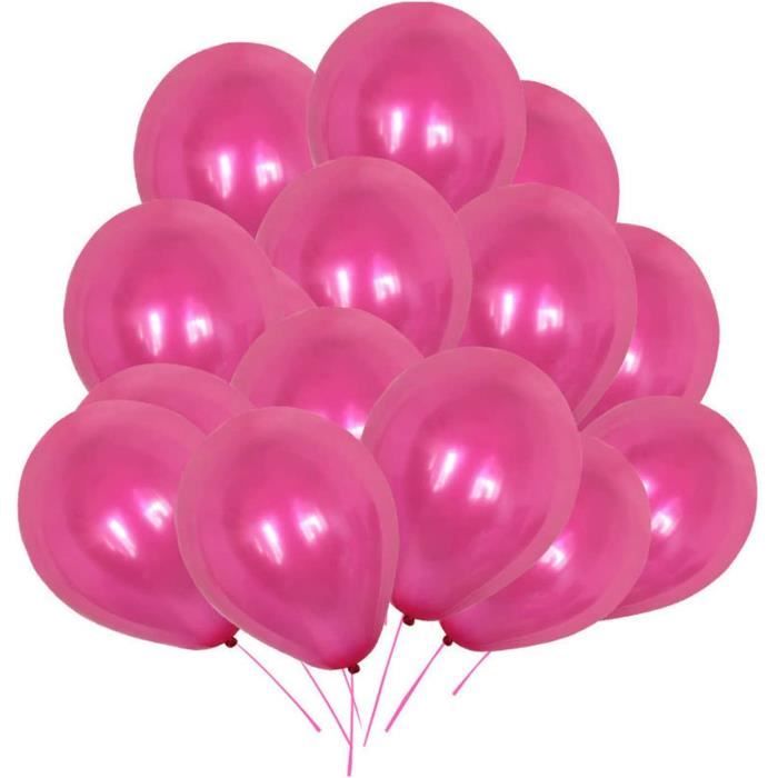 Ballons Pour Arche Guirlande Lot De 100 Ballons Fluorescents Phosphorescents En Latex Pour