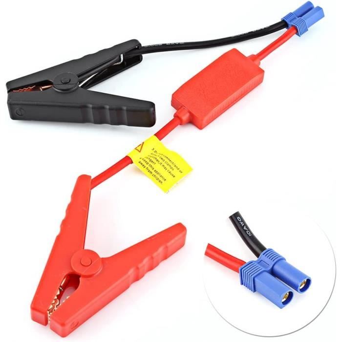 Câbles Batterie GUNGY 16mm² 50cm Rouge Et Noir - Cosses M8 Pour Voiture, Solaire, Marine