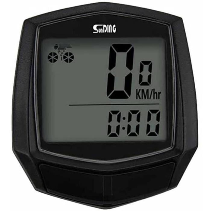 Compteur De Vitesse Vélo étanche Avec écran LCD - Fiable Et Précis - Neuf