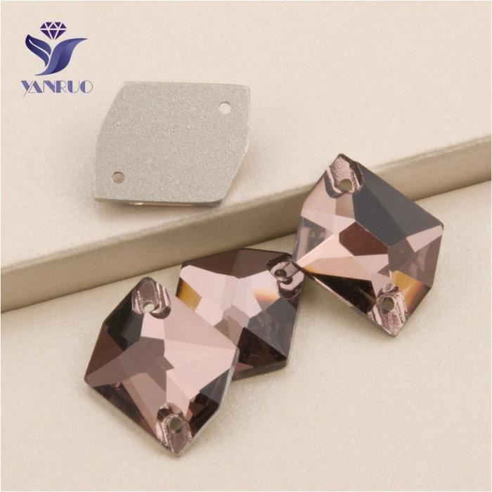 QUARKZMAN Strass Ronds En Acrylique À Dos Plat, 8mm SS40 Bleu