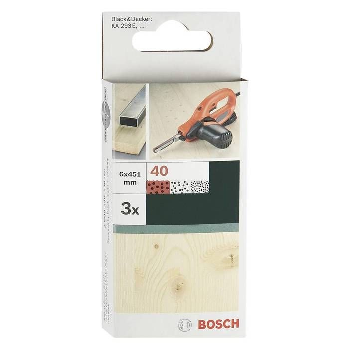 Bosch 2609256236 pâte sablée Bois & Decker 6 mm 45 1 cm - vue 3