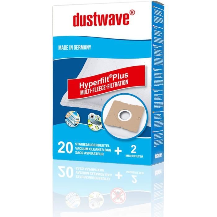 20 X Sac D'Aspirateur Pour pour AEG VX82-1-ALR Silence smart