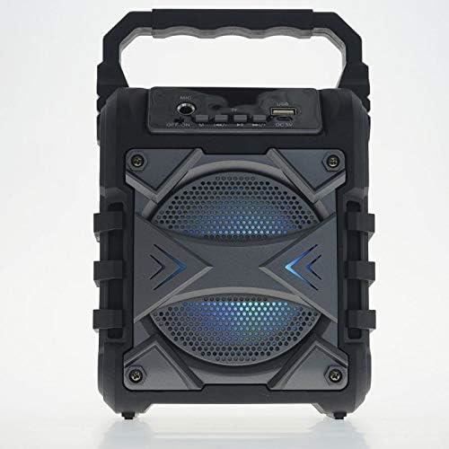 Mini Enceinte Bluetooth Portable - 4x4x3 Cm - Basses Améliorées - Léger Et Design - Pour Voyage Et Bureau - 9