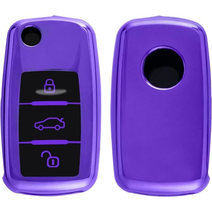 Coque Clé Voiture Infiniti - Protection Chocs - Compatible Q50 Q60 QX50 - Noir - Design Métallique