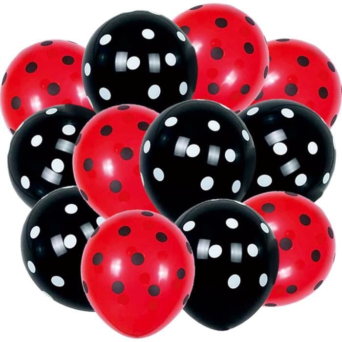 Ballons Latex Noir 12 Pouces - Lot De 100 Pièces (flamants Roses, Multi-usage)