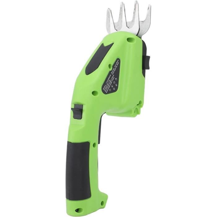 Taille-Haie Sans Fil 21V - 2 Lames Interchangeables, 2 Batteries 2000mAh, Moteur Brushless - Pour Haies Et Bordures