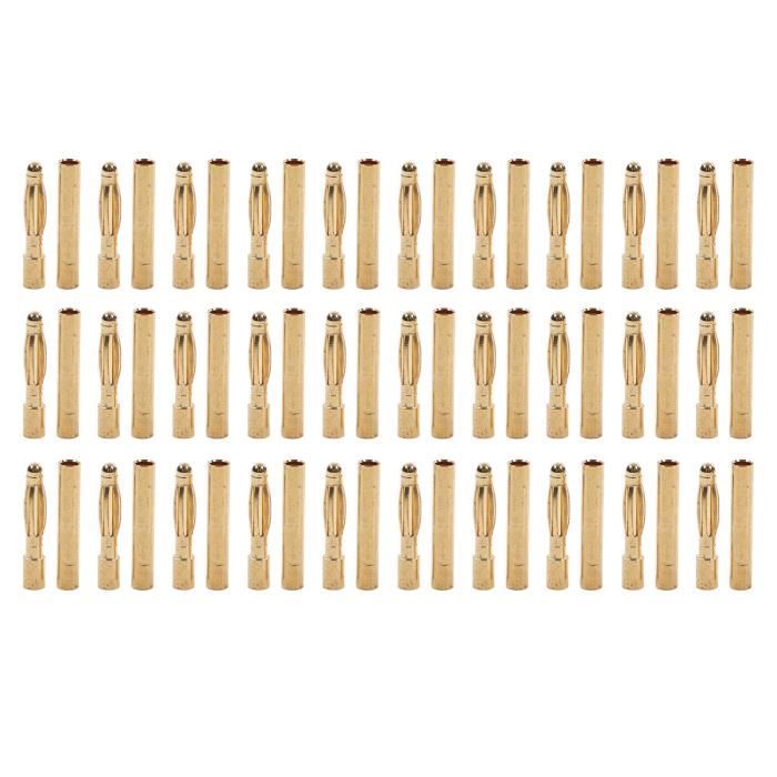 Paire Banane Plug Lot De Connecteurs RC Banane Mâle/Femelle 2/3/3.5/4/5/5.5/6/8mm - Choix Par Paire Paire Banane Plug Lot De Connecteurs RC Banane Mâle/Femelle 2/3/3.5/4/5/5.5/6/8mm - Choix Par Paire