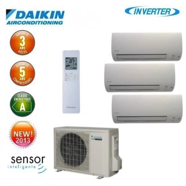 Daikin Tri-Split Reversible 3Mxs52E + 2 Ctxs15K... - Cdiscount Bricolage