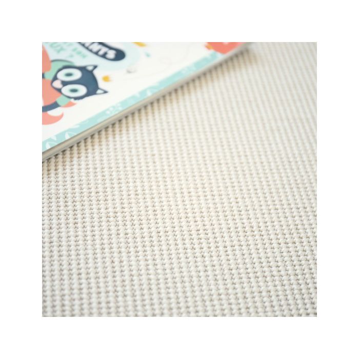 Moquette Tissé plat - Mahé - Blanc - 4m x 2m