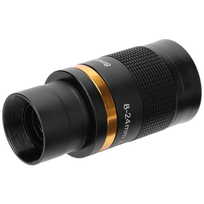 Svbony SV135 Oculaire de Télescope Zoom, Oculaire Zoom 1,25'' 7-21mm pour Télescope, Champ de Vision de 52 degrés, FMC 5 Éléments 3 Groupes, Accessoires pour Télescope d'observation Astronomique